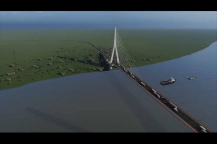 Presidente pode vir para inauguração das obras da ponte - Reprodução