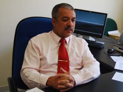 O promotor Antônio Carlos é reprsentante do Ministério Público para as questões de meio ambiente -