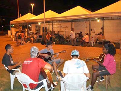 Durante a feira também serão realizados work shops de instrumentos musicais. -