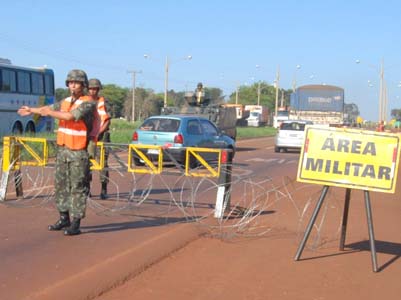 Segundo informações, os trabalhos empregam cerca de 800 militares do Exército -