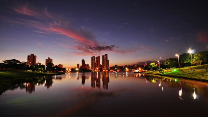 Vista do lago do Parque das Naçoes Indígenas - Foto: Centralpress
