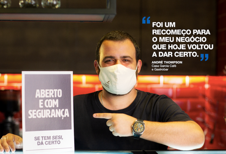 Mais de 2 mil empresas receberam orientações do SESI sobre como funcionar com segurança e retomar o crescimento dos negócios - Divulgação/Assessoria