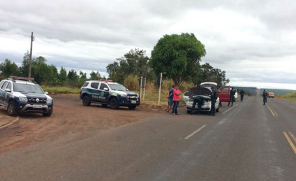 Entre o sábado (19) e domingo, 25 carros foram fiscalizados - Divulgação/PM