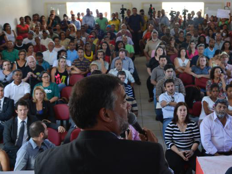 Audiência pública em Cavalcante (GO) debate situação de meninas kalunga   - Marcello Casal Jr/Agência Brasil