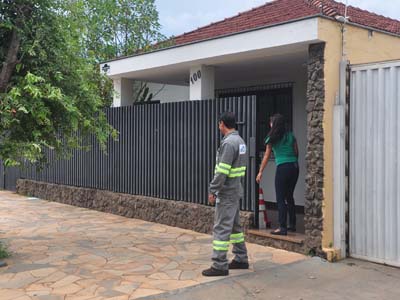 Recebimento de currículo aconteceu em escritório montado na área central -