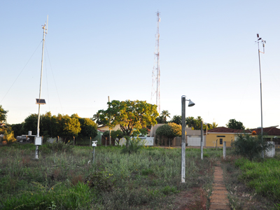 Centro Meteorológico de Três Lagoas fica no bairro Santos Dummont -