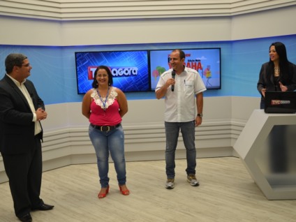 Lucimar Brito recebeu como prêmio por vencer o reality uma moto zero quilômetro Factor K1 - Claudio Pereira 