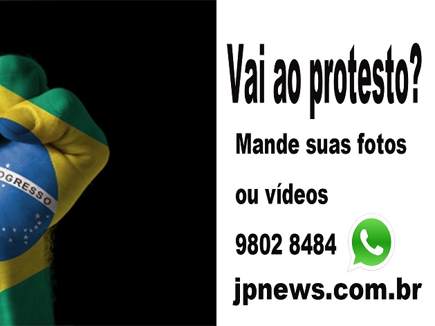 Vai ao protesto? Mande fotos ou vídeos ao JPNews! Vai ao protesto? Mande fotos ou vídeos ao JPNews!