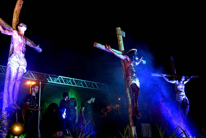 FÉ - 20ª Via Sacra com encenação da Paixão de Cristo - Danielle Leduc/JPNews