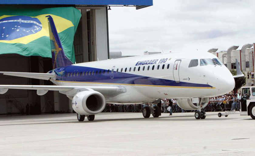 Embraer já vendeu mais de 400 jatos E175 para companhias aéreas da América do Norte desde janeiro de 2013 - Arquivo/Agência Brasil