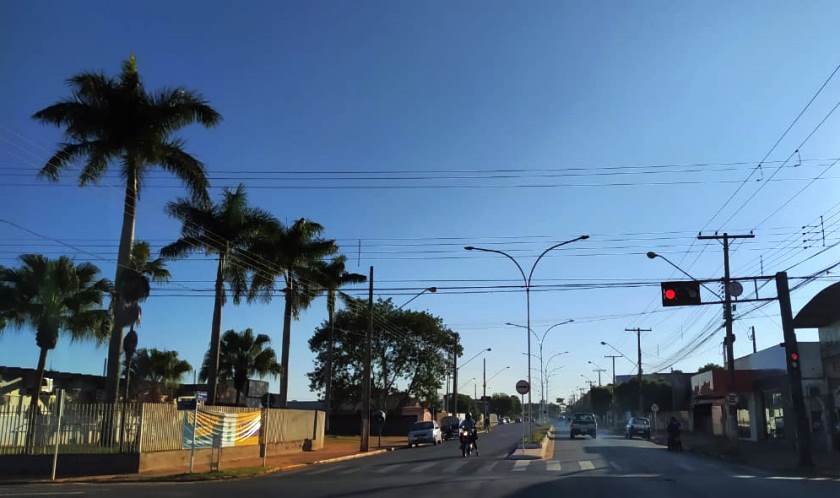 Temperatura mínima é de 18º C em Três Lagoas e sem chuva - Arquivo/JP