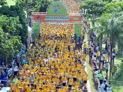 Maratona reuniu 15 mil participantes no ano passado -