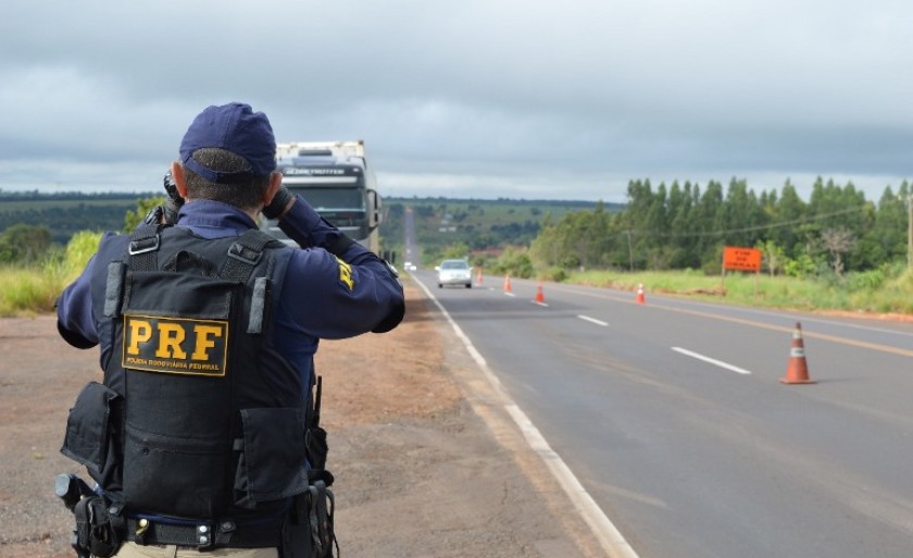 base da Polícia Rodoviária Federal na BR 262 - ArquivoJPNEWS