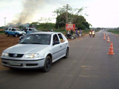 Durante a operação, onde as principais ações foram desencadeadas nas imediações do Bairro Jupiá e Vila Alegre -