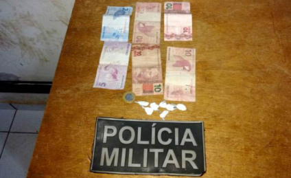 De acordo com a ocorrência policial, a cocaína estava pronta para ser vendida
