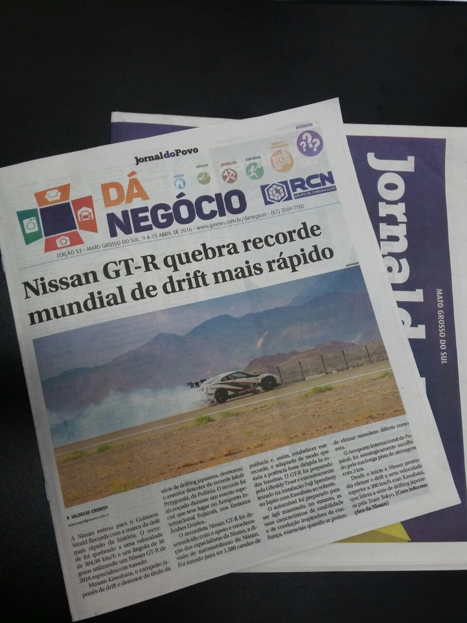 Capa do suplemento que circulou no final de semana - Reprodução Capa do suplemento que circulou no final de semana - Reprodução