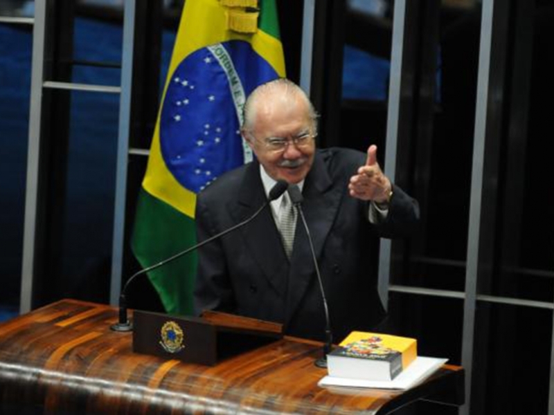 Ex-presidente da República e ex-presidente do Senado José Sarney - Fabio Rodrigues Pozzebom/Agência Brasil Ex-presidente da República e ex-presidente do Senado José Sarney - Fabio Rodrigues Pozzebom/Agência Brasil
