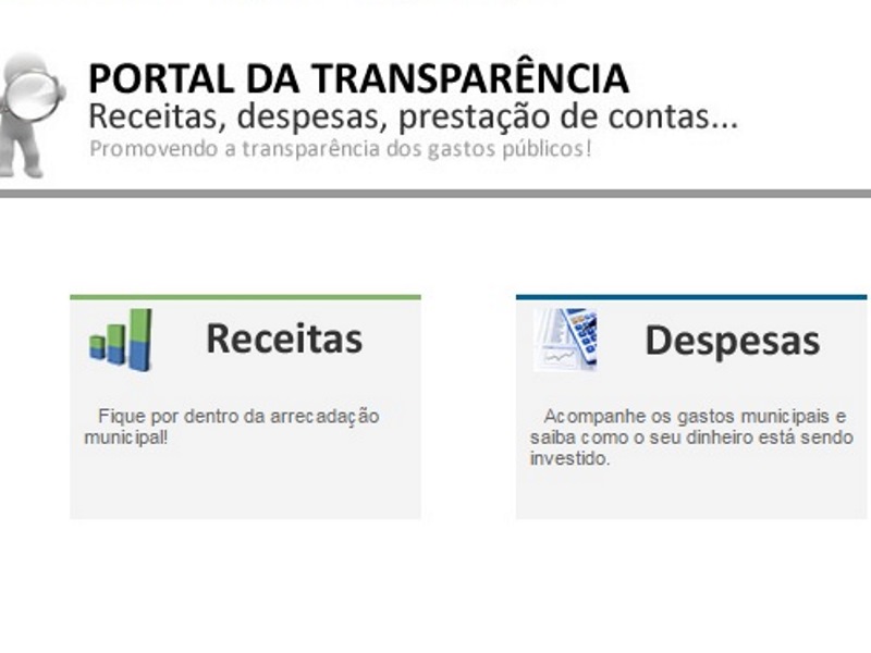 MPF avaliou os portais da transparência dos 79 municípios e do governo estadual - Reprodução/Portal da Transparência