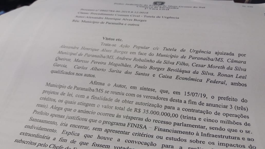 O objetivo pretendido não pode ser perseguido em ação popular - Talita Matsushita/JPNEWS