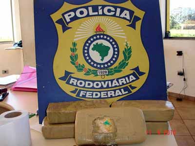 A droga e o autor foram encaminhados a Policia Federal de Ponta Porã -