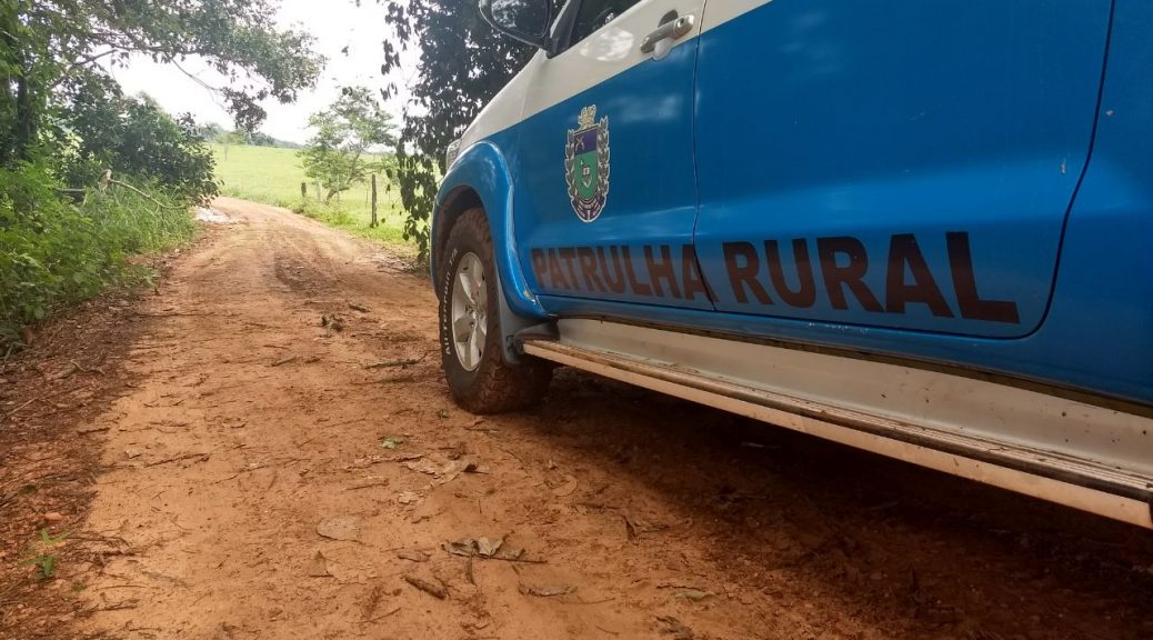 A Polícia Militar tem intensificado o patrulhamento na zona rural para inibir possíveis crimes - Divulgação/PMMS