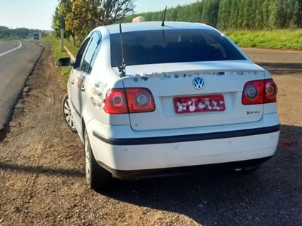 Táxi já havia sido autuado outras vezes, pela mesma prática - Divulgação/Agepan