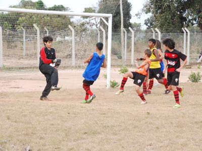 Área de alojamento da Fibria conta com campo de futebol -