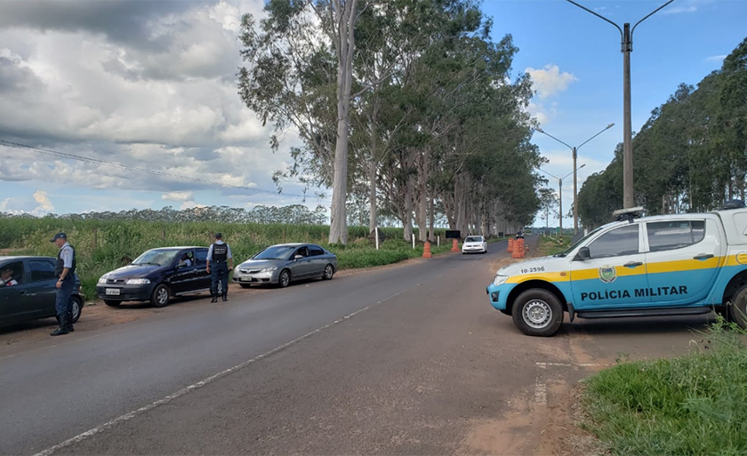 Período de maior fluxo viário ocorreu na manhã do sábado (29) e à tarde de terça-feira (1°) - Divulgação/BPMRv