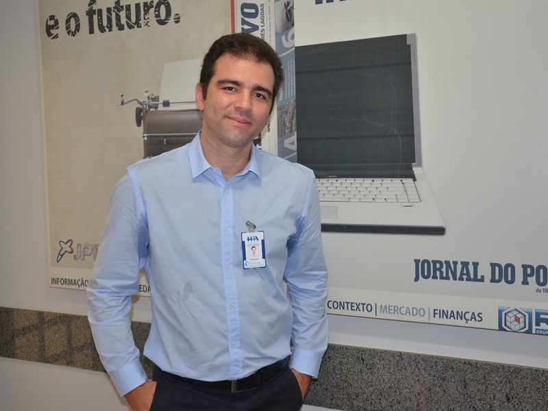 Diretor administrativo do Hospital Auxiliadora, Eduardo Otoni - Cláudio Pereira