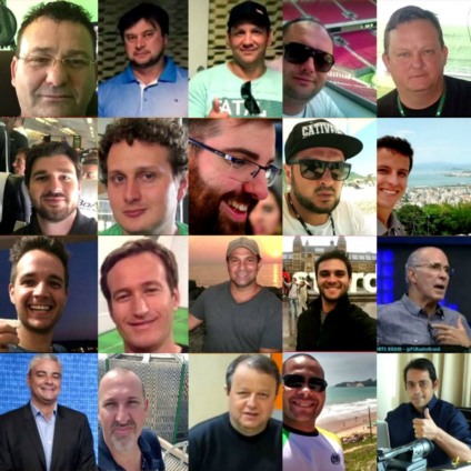Jornalistas brasileiros mortos no acidente na Colômbia - Reprodução/Telemedellín