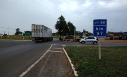 O homem foi abordado na rodovia BR-158 próximo ao Jardim Karina - Arquivo/JPNEWS O homem foi abordado na rodovia BR-158 próximo ao Jardim Karina - Arquivo/JPNEWS