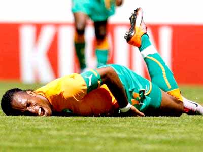 Principal jogador da Costa do Marfim, Drogba ainda é dúvida - Principal jogador da Costa do Marfim, Drogba ainda é dúvida -