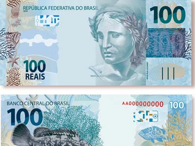No total, são 56,315 milhões de notas da segunda família do real (R$ 50 e R$ 100) em circulação no país -