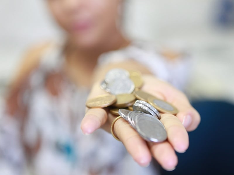 Moedas desaparecem cada vez mais do mercado - Elias Dias/JP Moedas desaparecem cada vez mais do mercado - Elias Dias/JP