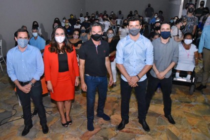 PSD ganha mais um partido para ter apoio à reeleição de Marquinhos Trad; prefeito participou da convenção do Rede Sustentabilidade - Divulgação/Rede Sustentabilidade