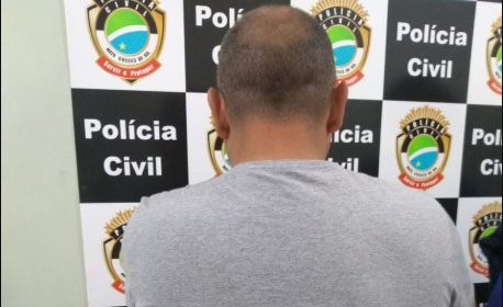 O homem foi autuado em flagrante pelo crime de extorsão e encaminhado a 1ª DP - Imagens cedidas