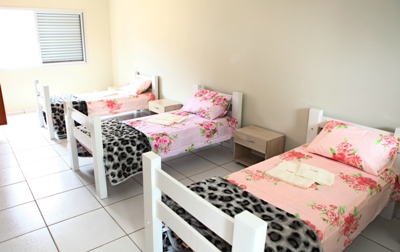 Na reforma, foram construídos oito novos apartamentos para atender aos assistidos -
