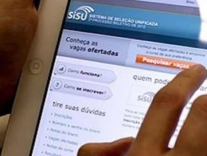 Inscrições para o Sisu vão até o dia 14 de janeiro  - Arquivo/JP