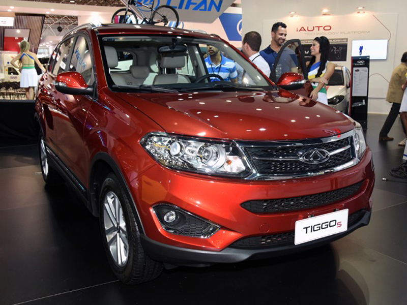 Tiggo 5 não veio ao Salão de SP a passeio: será o 3º modelo brasileiro da Chery - Murilo Góes/UOL