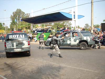 Hoje, o pelotão conta com o efetivo de 28 policiais militares que possuem cursos de especializações -