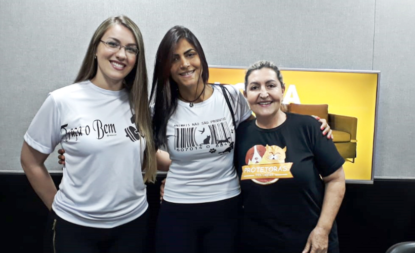 Raiza Medeiros e Ivone Ferreira participaram do programa “A Casa é Sua” - Steffany Pincela/JPNEWS