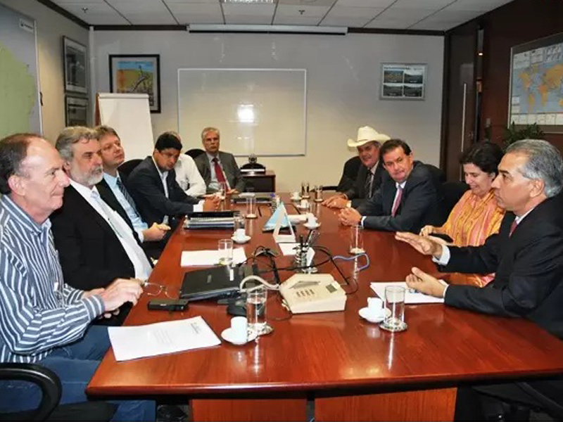 Participaram do encontro a prefeita Márcia Moura, o secretário de Estado de Meio Ambiente, Jaime Verruck e os deputados Ângelo Guerreiro e Eduardo Rocha - Bruno Chaves