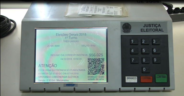 Em Três Lagoas, 307 urnas eletrônicas serão distribuídas para tender as 271 seções eleitorais - Reprodução TVC