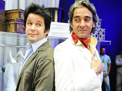 Os atores Murilo Benício (Ariclenes e Victor Valentim) e Alexandre Borges (André e Jacques Leclair) se destacaram na novela Ti-ti-ti, que terá seu último capítulo exibido nesta sexta-feira (18) na Globo -