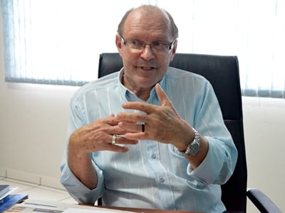 Dom Moreira é natural de Minas Gerais e assumiu a Diocese de Três Lagoas em abril de 2009 -
