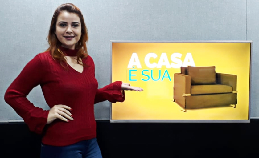 Designer e especialista em sobrancelhas, Kátia Freitas, participou do programa “A Casa é Sua” desta quarta-feira (8) - Steffany Pincela/JPNEWS