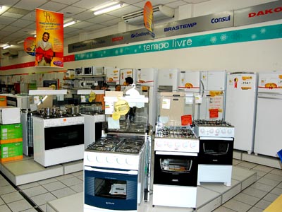 Na loja da rede Magazine Luiza em Três Lagoas, o aumento das vendas de produtos da linha branca foi de 12% -