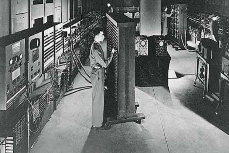 ENIAC - Primeiro computador do mundo - Acervo Fotográfico Histórico