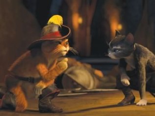 Cena de "Gato de Botas" -