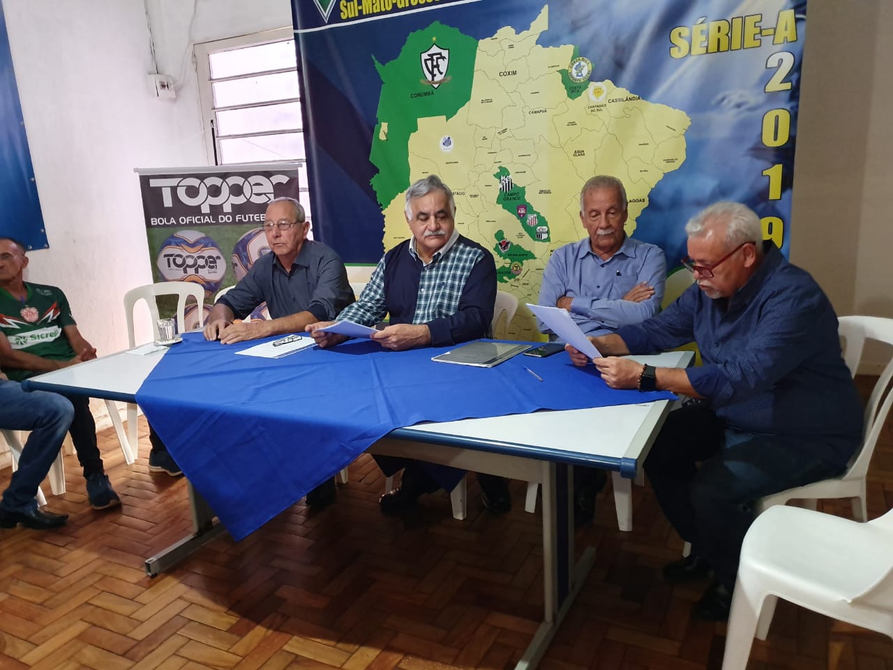 A reunião com os dirigentes dos clubes classificados para as quartas de final será às 10h desta quarta-feira (02) - Foto: Isabelly Melo/CBN